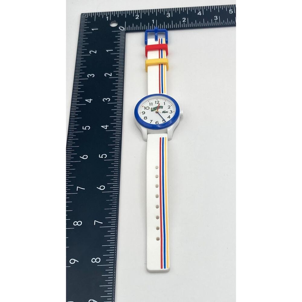 Lacoste Women's Kids Watch 32mm - Fresh Battery - Adjustable Band - WR 5 Bar - Picture 8 of 10